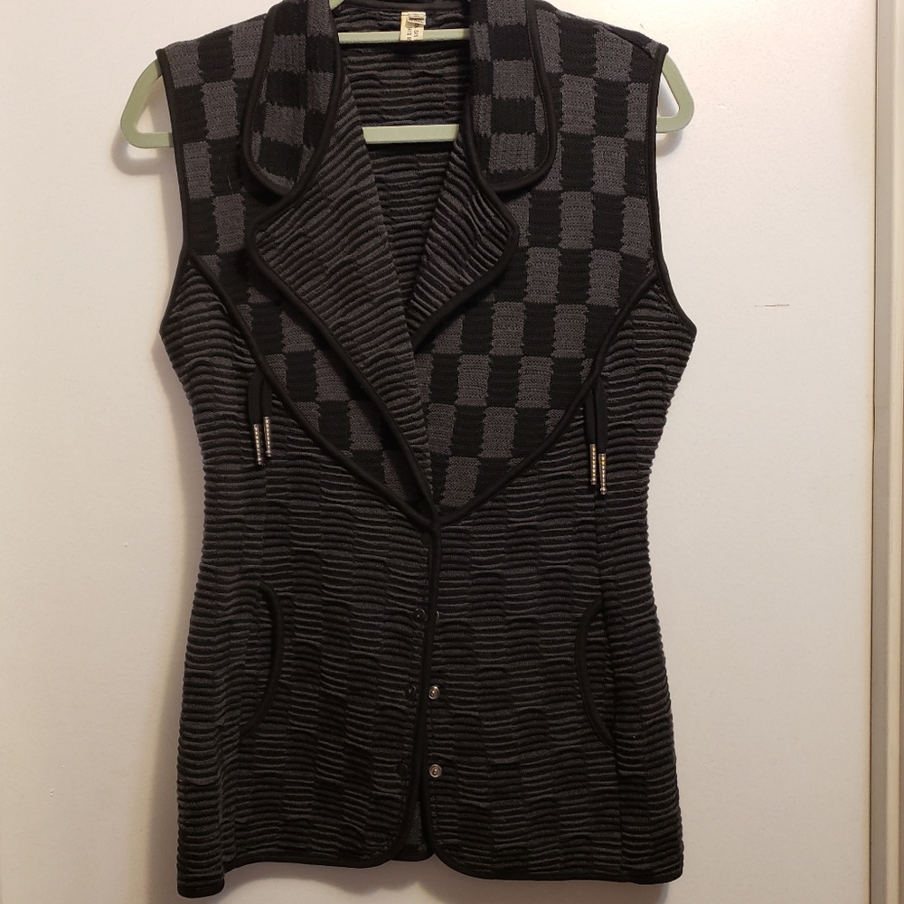 Vtg Designer Iota (San Francisco) Vest